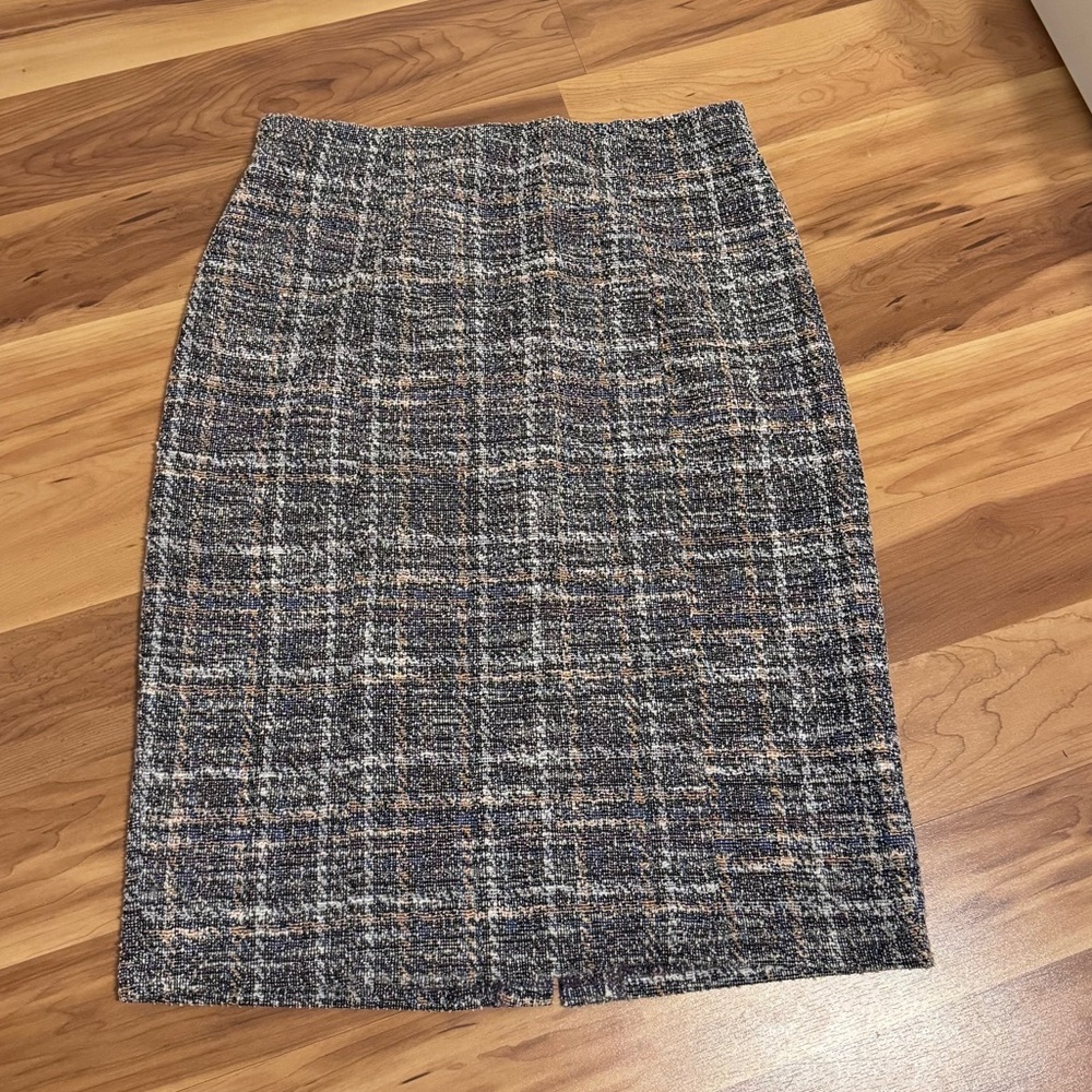 Kate Kasin | Formal Tweed Pencil Skirt